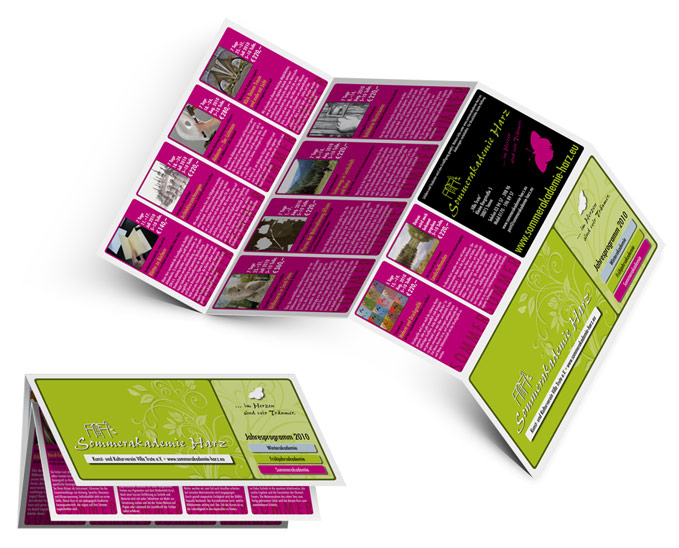 Sommerakademie-Flyer