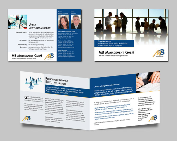 MB Management Faltblatt